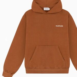 Talentless “Lightweight hoodie” light brown